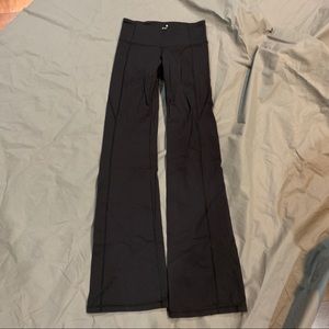 Athleta Boot Cut Yoga Black Pants XS Active